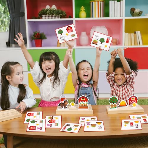 Vicenpal Juego Educativo de Granja para Niños 35 Piezas miniatura 5