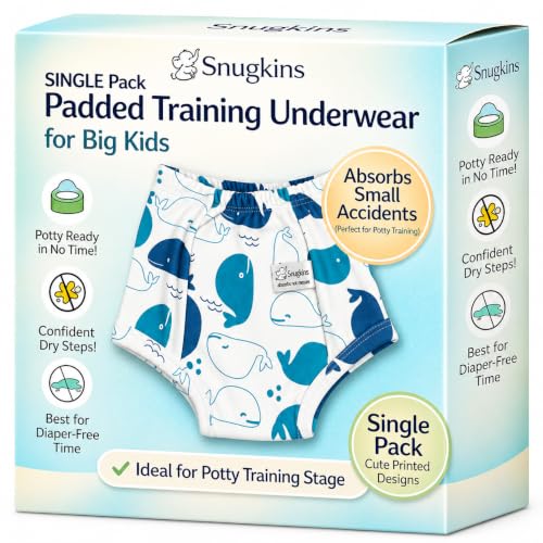 Image of SNUGKINS - Snug Potty Training Pull-up Pants for Babies /Toddlers /Kids. Reusable Potty Training Padded Underwear