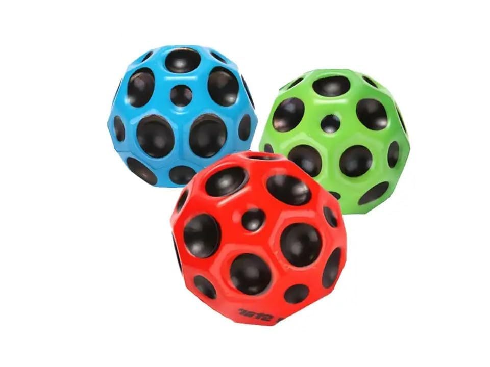 Best Toy Creation Moon Ball Bouncy Coral Anti Stress Bouncing for Kids Soft Rubber Bounce Set Playground Gift Boys Girl Crazy Fun Super Star Children bouncy ball Multicolor (Bouncy Ball) (B0D6KX76SG) Amazon Price History, Amazon Price Tracker