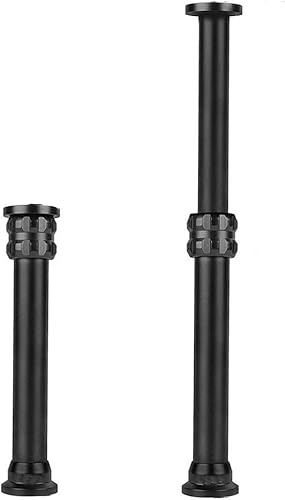 Miniatura 2 de FOTOBETTER Trípode de aluminio de 2 secciones ET-A252 con columna central, poste de extensión cardán, barra de extensión de mano para cámara réflex