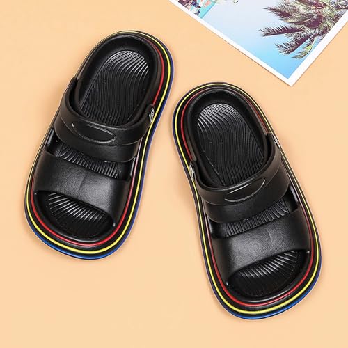 Unisex-Child Slide Sandal Kid EVA Slip on Water Shoes beach sandals Children Sandals for Indoor Outdoor(Little Kids/Big Kids)3
