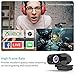 immagine 5Aiglam Webcam, USB Webcam,PC Webcam Full HD con Microfono Stereo elecamera PC Microfoni Audio Stereo ridurre Il Rumore per Video Chat e Registrazione(Nero 1)