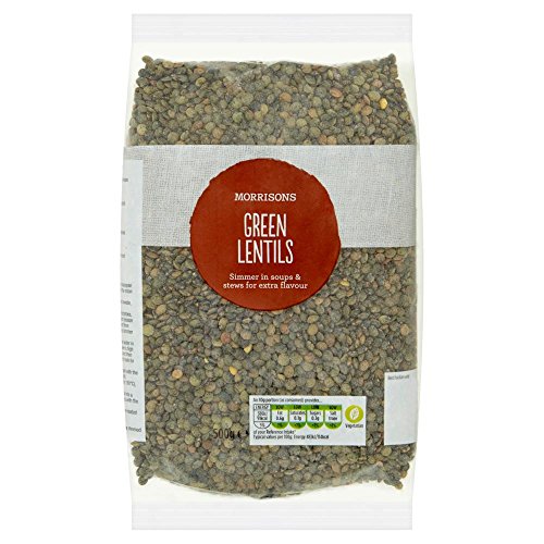 Morrisons Wholefoods Green Lentils 500g