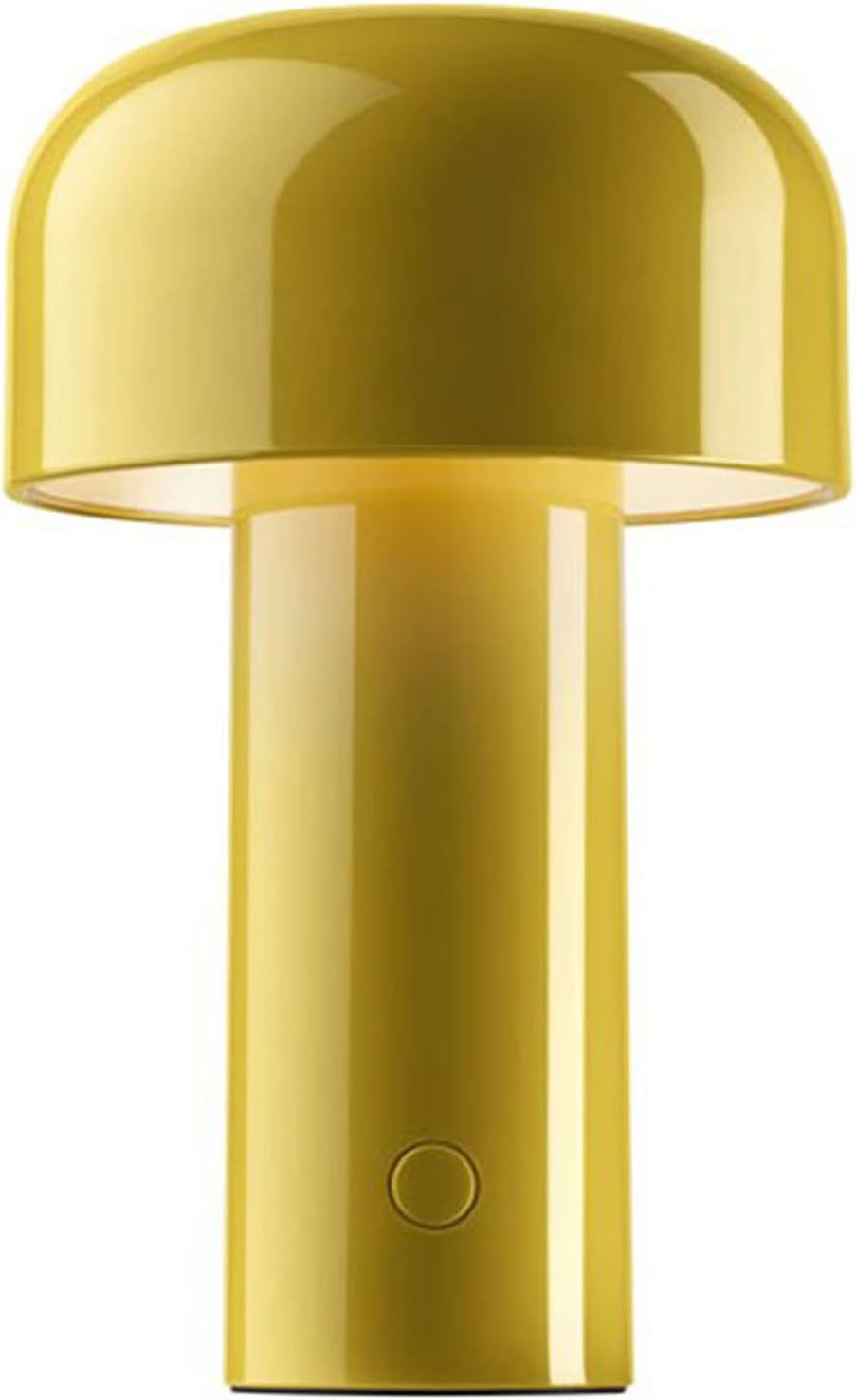 SDDS Modern Portable LED Table Lamp with Touch Sensor, Acrylic Iron 3-Levels Brightness Creative Mushroom Design Cordless Desk Lamp, for Restaurant Bedroom Bar Coffee Bedside Night Light