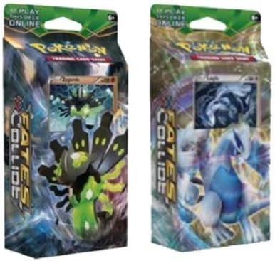Cartas Pokemon XY Fates Collide de los temas zygarde & Lugia, 120 tarjetas