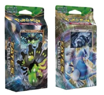 Pokemon Xy Fates Collide - Both Theme Decks Zygarde Lugia 120 Cards