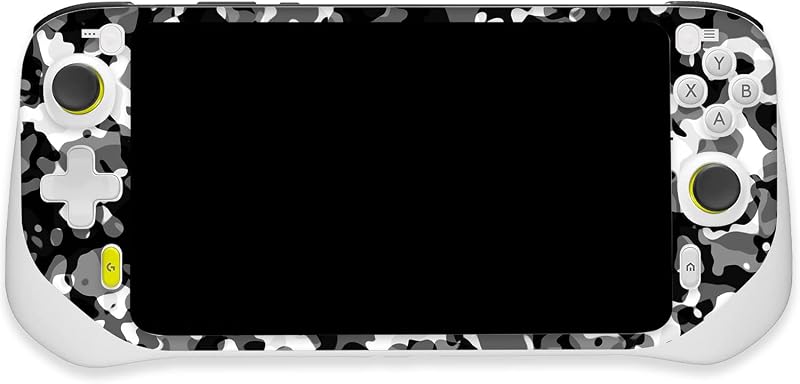 MightySkins Skin Compatible with Logitech G Cloud Gaming Handheld - Black Modern Camo | Protective, Durable, and Unique Vinyl Decal wrap Cover | Easy to Apply | Made in The USA