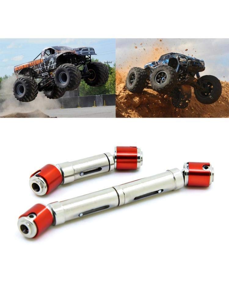 DYTWXG 1pc Albero di Trasmissione in Metallo Anti-Goccia per 90021 90028 RC Rock Crawler Car Accessori di aggiornamento modificati Fai da Te Parti (Color : A)