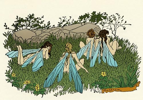 Affiches et Impressions Songe d'une nuit d'été d'Arthur Rackham pour l'ambiance du salon