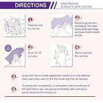 Hand Mask Moisturizing Glove 5 pack, Hydrating Masks Repair Dry Cracked Hands, Remove Dead/Rough Skin (Lavender) - Image 5