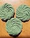 Handmade dish scrubbies, dish scrubber, crocheted dishcloths, dish scrub pads, round dish cloth, pot scrubbies, cotton scubbies set of 3