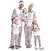 Produktbild Battnot Weihnachten Schlafanzug Weihnachtsbaum Druck Pullover+Streifen Hosen Weihnachtspyjama Familie Set, Mama Papa Kleinkinder Nachtwäsche Christmas Party Herren Damen Mädchen Jungen Xmas Kleidungs