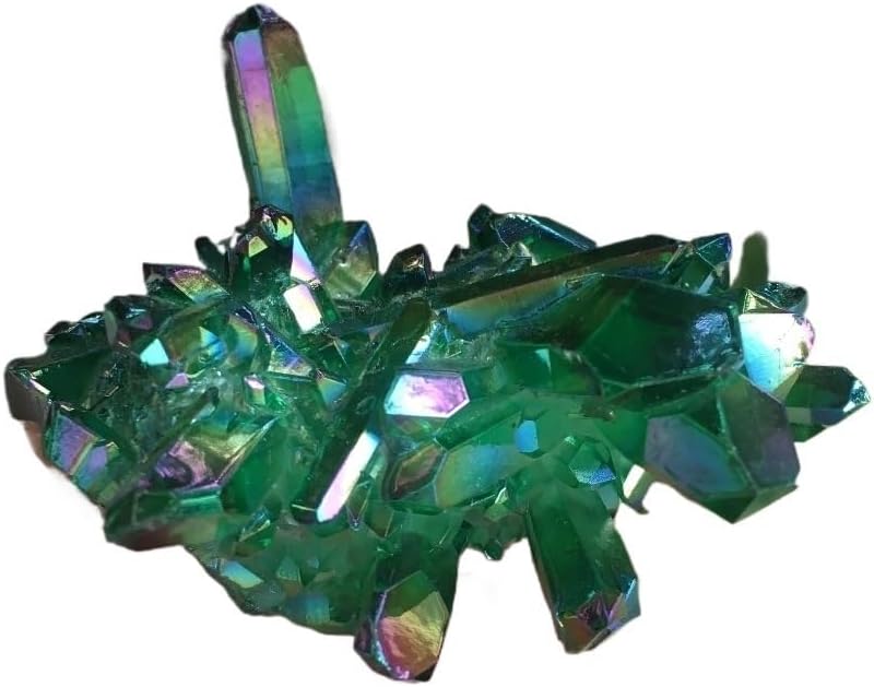 Stone Quartz Crystal Bismuth Silicon Cluster Crystal Cluster Home Office Ornaments