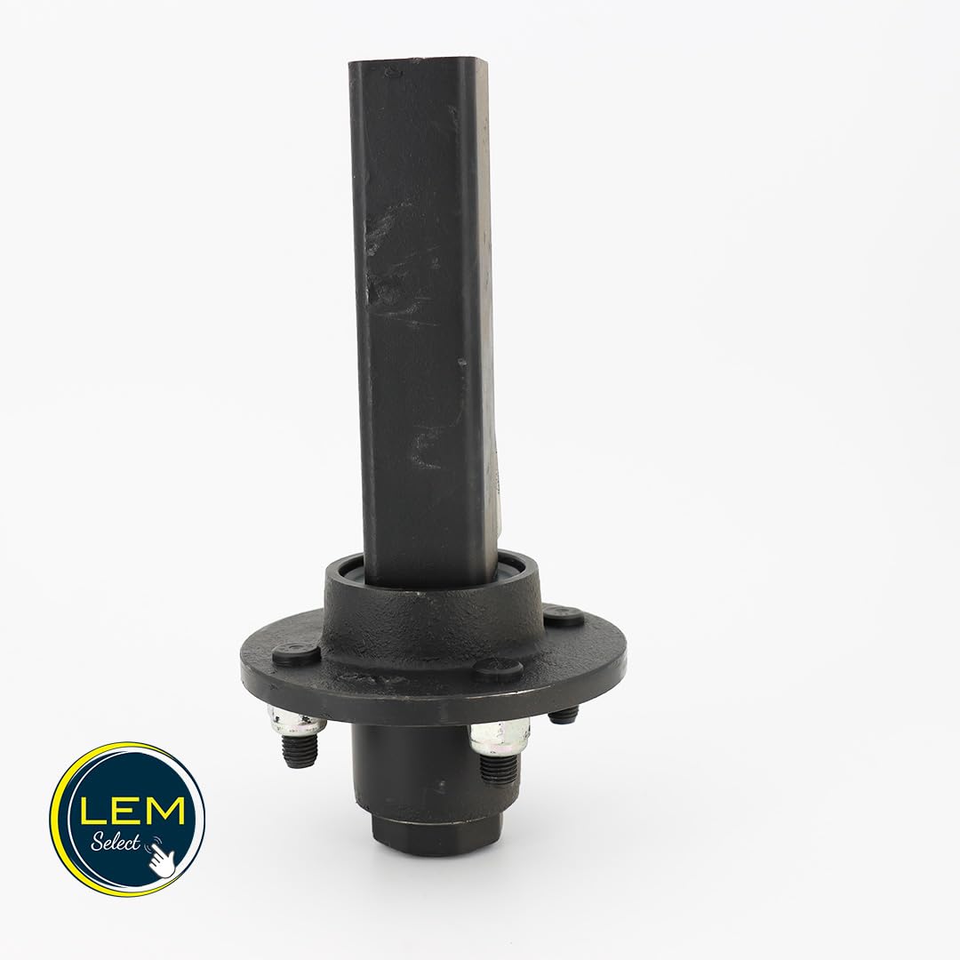 Demi essieu carré 40mm longueur 200mm 4 goujons