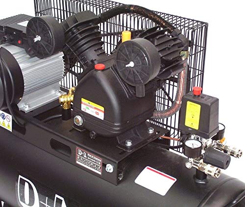 Druckluftkompressor 100 Liter mit 2,2 kW und 10 bar Druck
