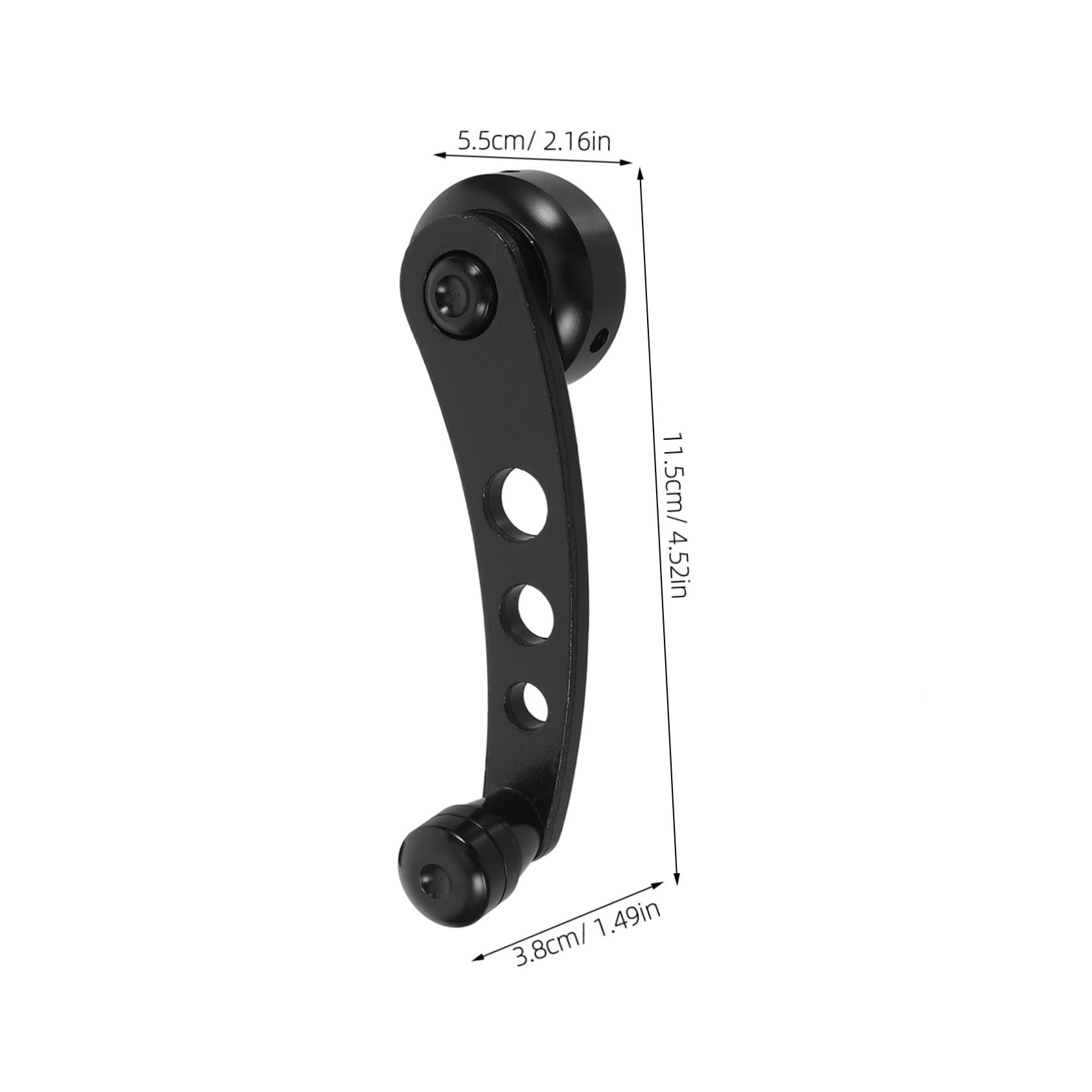 Cabilock Universal Car Window Crank Handle Replacement for Shaky Windows Metal Comfort Fit