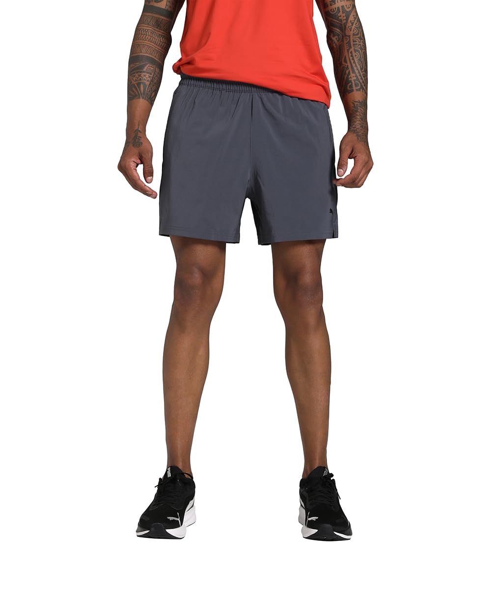 Short Puma coupe athlétique anti-transpiration Essentials 5 pouces pour l'été - 8