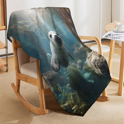 Couverture phoque pour des soirées cocooning au chaud