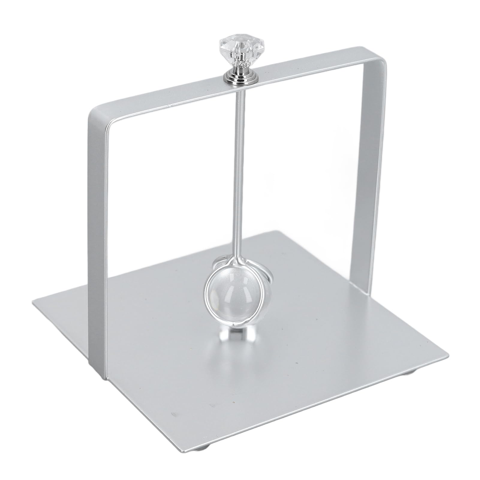 Portatovaglioli Sferico In Ferro E Cristallo - Dispenser Decorativo Per Casa E Hotel - Foto 3