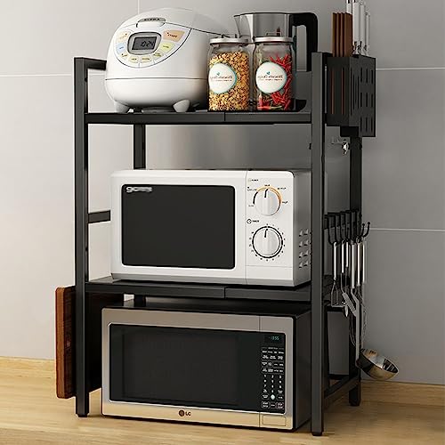 Solution de rangement de cuisine peu encombrante pour suspendre un micro-ondes - 2