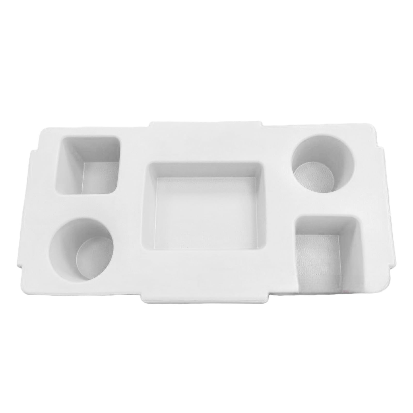 Shurhome Multipurpose Waterproof EVA Tray for Organizing Home Travel Essential Featuring Compartments Portable Sturdy Multiple Compartment Bag