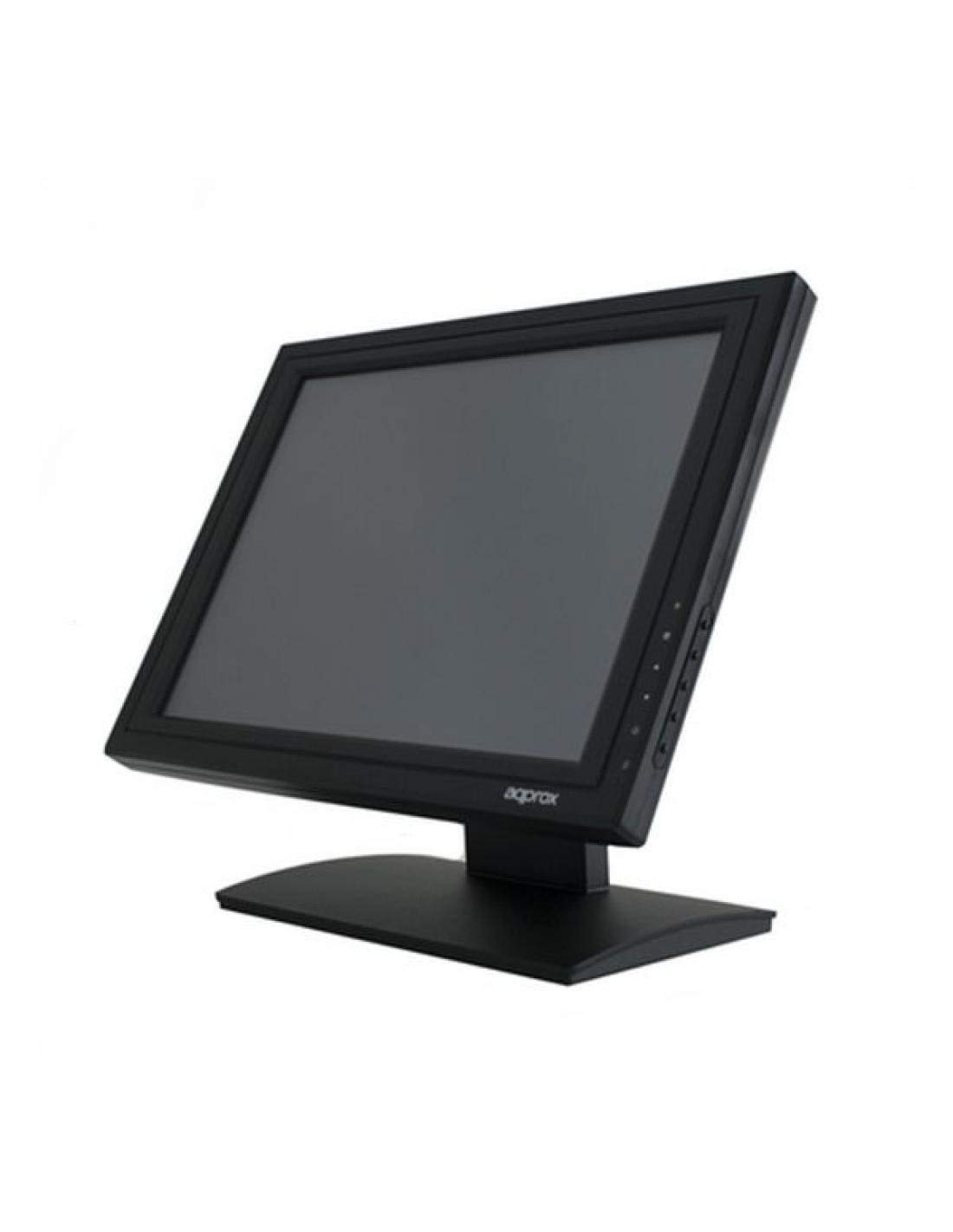Approx APPMT15W5 Monitor con Pantalla Tactil 15", Negro