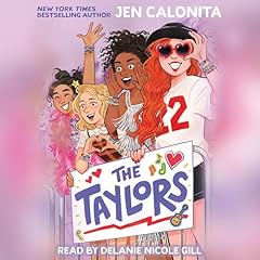 The Taylors Audiolibro Por Jen Calonita arte de portada