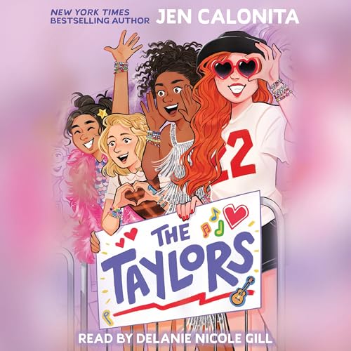 The Taylors Audiolibro Por Jen Calonita arte de portada