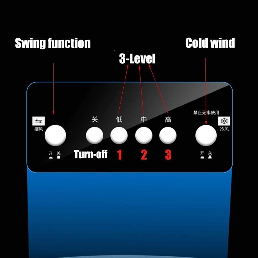 Evaporative Coolers Floor Air Conditioner Fan Silent Electric Fan Air Cooled Mobile Water Cooled Humidifier Small Air Conditioner for Home or Office