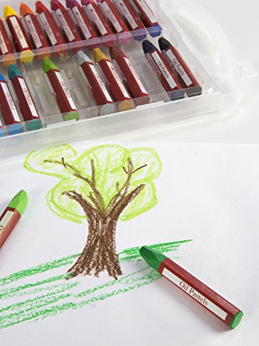 Faber-Castell FC124024 Blendable Oil Pastels In Durable Storage Case- 24 Vibrant Colors thumb #3