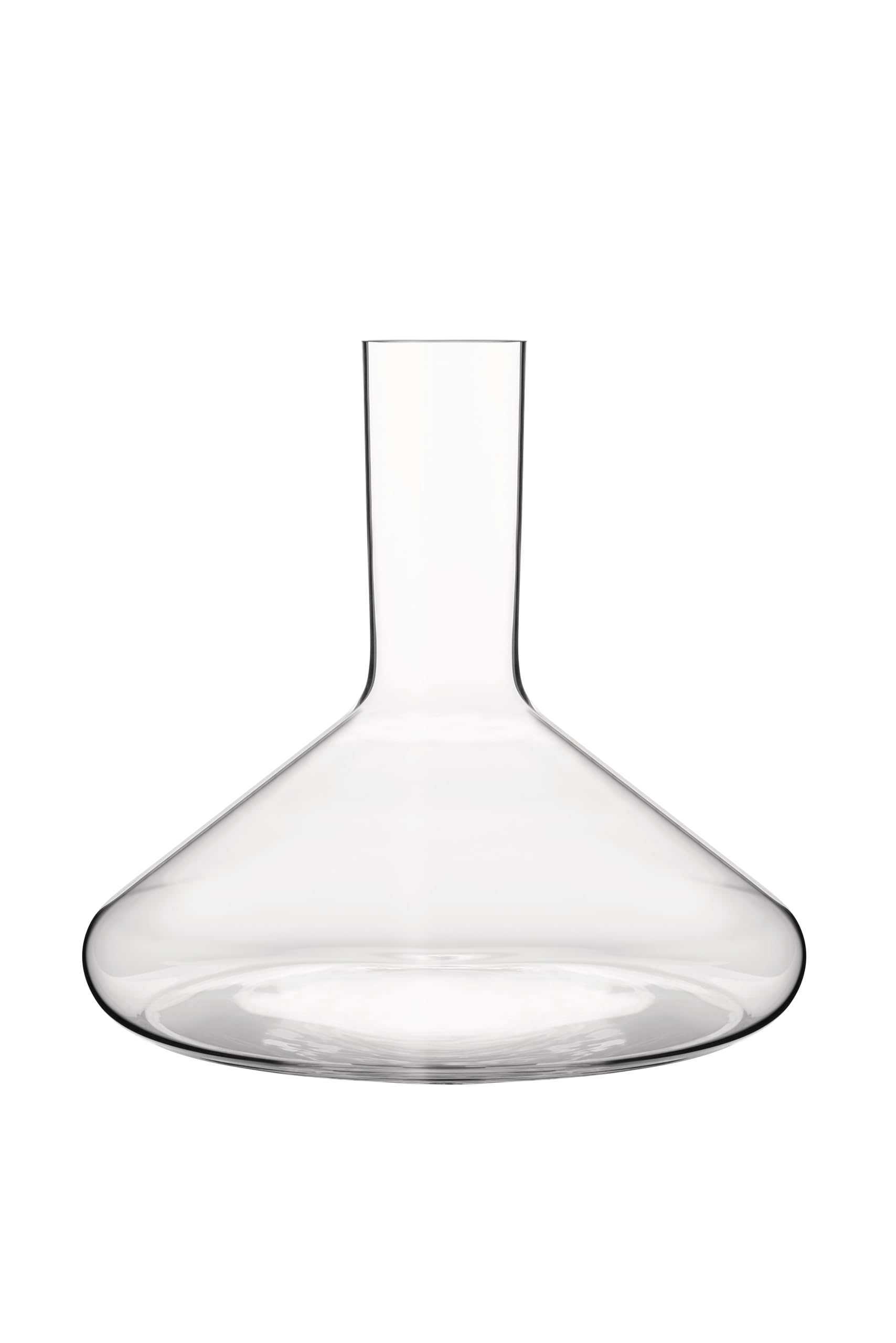 Alessi Eugenia NF09/4000 - Decanter di Design, Estetica Minimale, in Vetro Cristallino, 75 cl