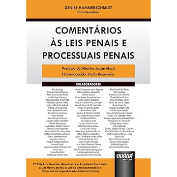 Capa do livro Comentários às Leis Penais e Processuais Penais - Incluindo a Lei Henry Borel, a Lei do Impeachment e a Nova Lei de Improbidade Administrativa