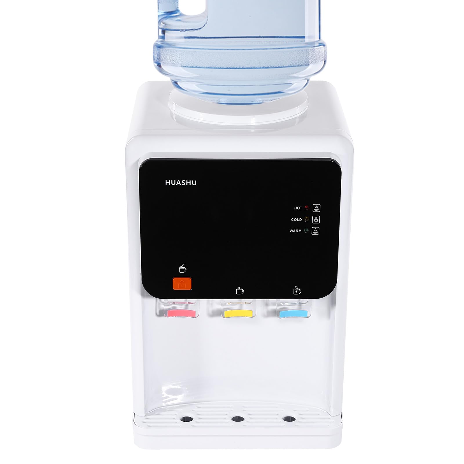 Dispensador de Agua Eléctrico Frío y Caliente 500W | Fuente de Agua 3 Temperaturas con Dispensador Garrafas 4.3L-18.2L Compatible Fácil 1 Mano para Oficina y Hogar