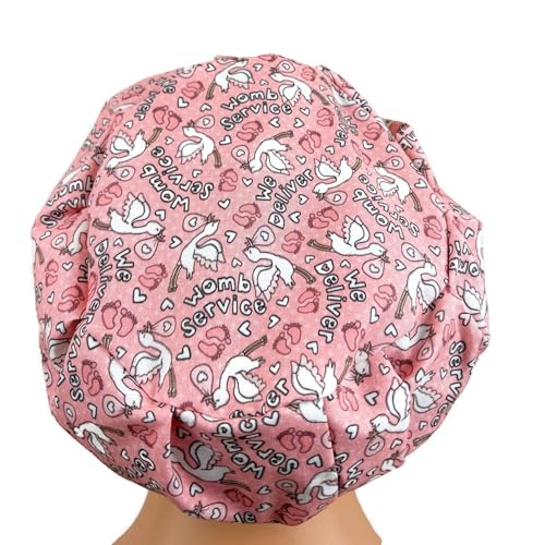 Gorro quirúrgico Euro Scrub rosa miniatura 2