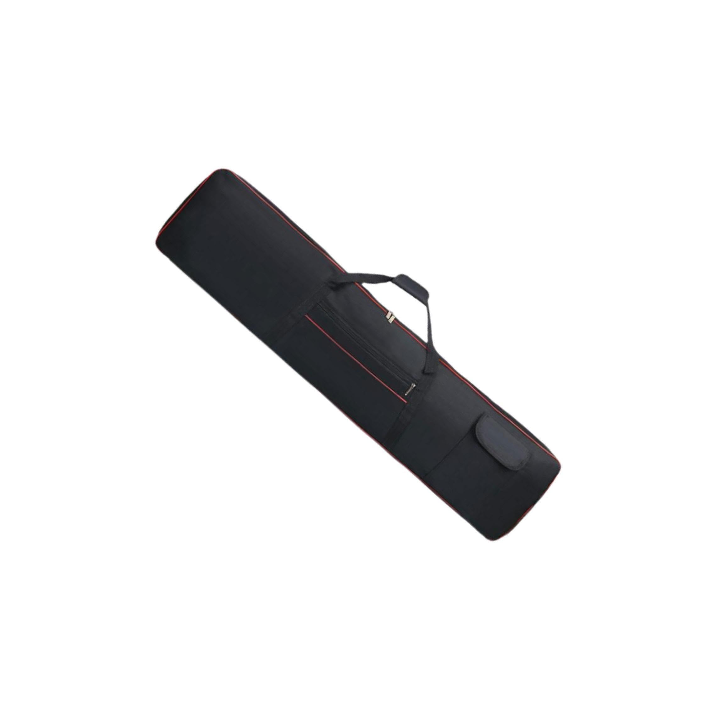 Sichere und einfache Tragetasche für 88 Tasten Keyboards, wasserdicht mit gepolsterter Innenschicht, weicher und wasserdichter Stoffschicht, 88, Schwarz, 136 x 17 x 33 cm