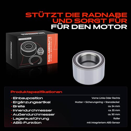 Roulement de roue NV400 et Master avant Frankberg 40210-00Q0H - 4