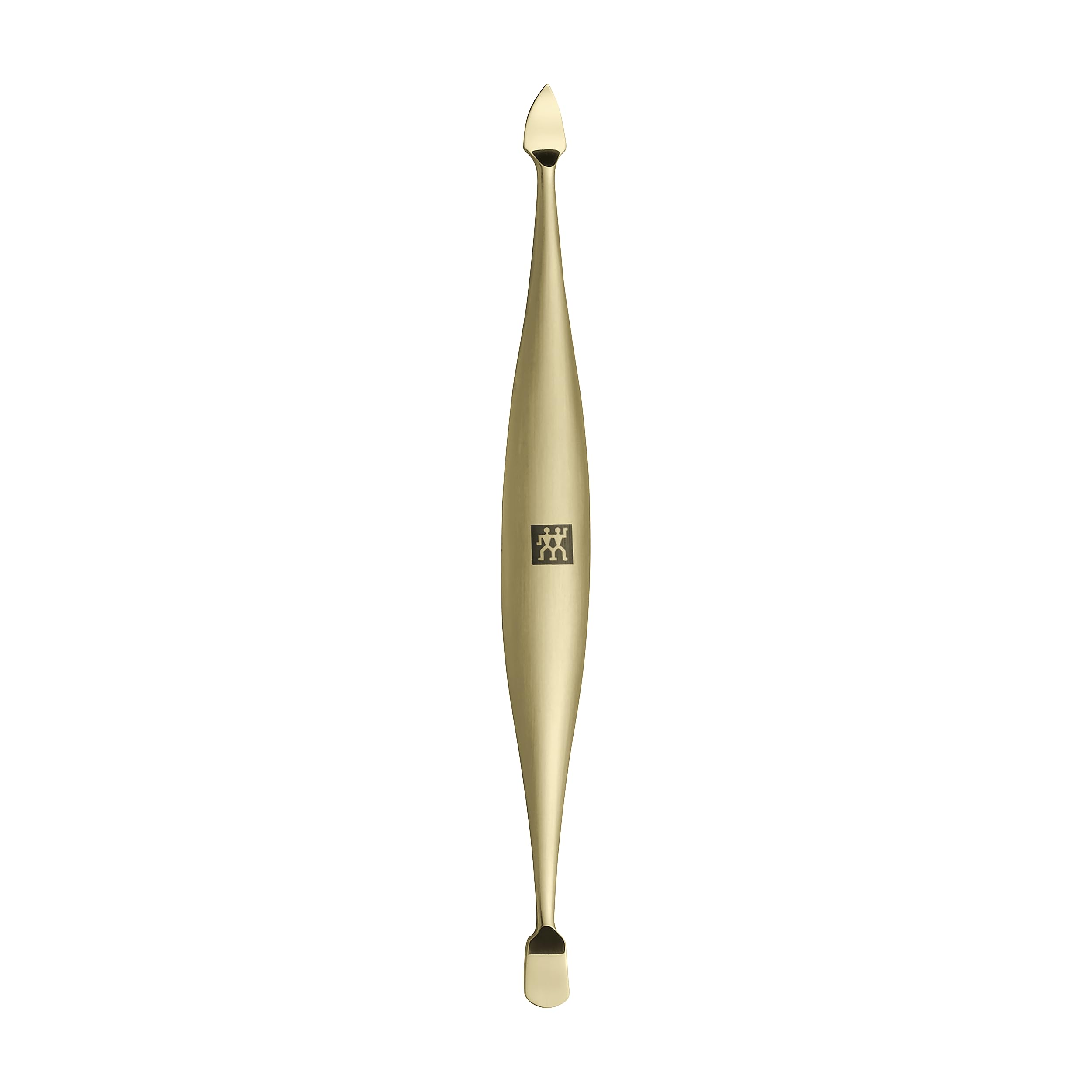 ZWILLING Maniküre- & Pediküre-Set 6-teilig im veganen Apfelleder-Etui, umfangreiches Nagelpflegeset, PVD-Goldbeschichtung, Grün, Premium