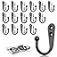 15pcs hook + Black 15pcs hook + Black