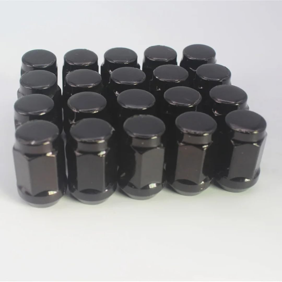 Tuerca De Rueda para Subaru BRZ Forester Impreza Legacy Outback WRX WRX STI, para Scion FRS FR-S, 20 Piezas Tuercas de Rueda de Cabeza abombada con Extremo Cerrado M12x1.25, hexágono de 19mm