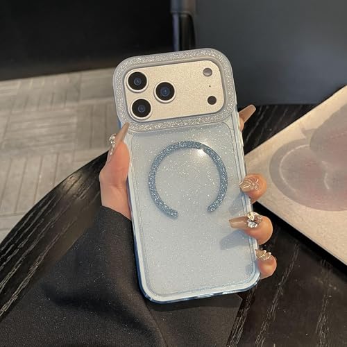 Coque de protection d'objectif de luxe pour iPhone 17 Pro Max bleu
