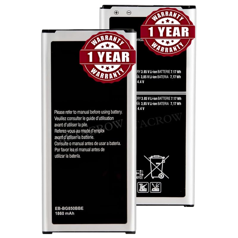 Image of Original EB-BG850BBE Battery Compatible with Samsung Galaxy Alpha - (1860mAh) - 1 Year Warranty BC46