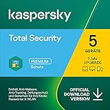 Original Kaspersky-Schutz Kaspersky Total Security 2021 Upgrade  5 Geräte  1 Jahr  Windows/Mac/Android  Aktivierungscode per Email