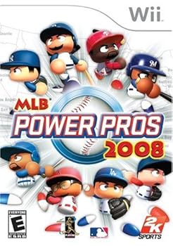 Video Game MLB Power Pros 2008 - Nintendo Wii Book