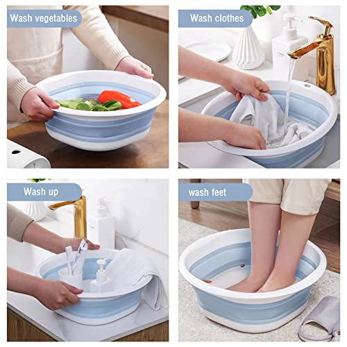 NEUSID Ciotole rotonde per piatti, confezione da 2...