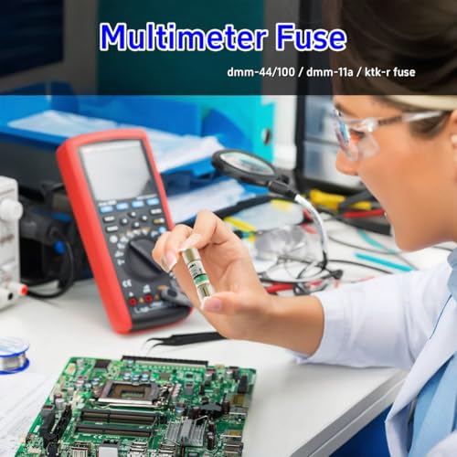 Image of DMM-44 /100 Multi-Meter Fuse Fast Acting Digital Multimeter Replacement Fuse (Pack of 10 Pieces)