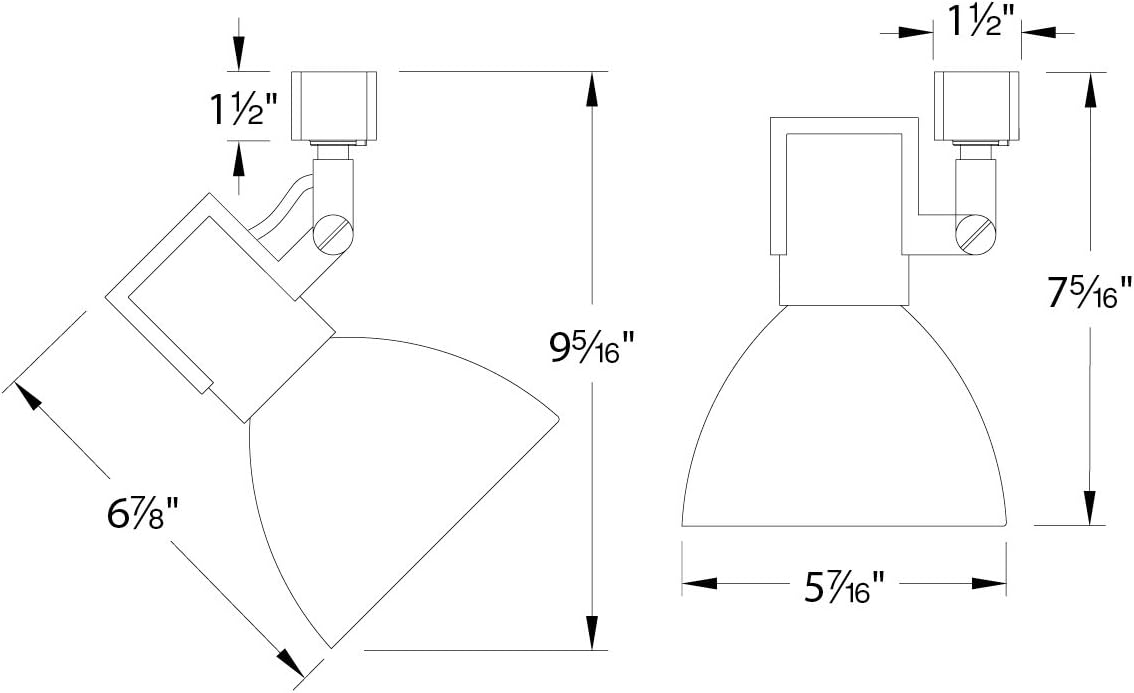 Greatest Product TK-775 Line Voltage Track Head in Black for H Track Flash Deals - 80% OFF TK-775 Line Voltage Track Head in Black for H Track