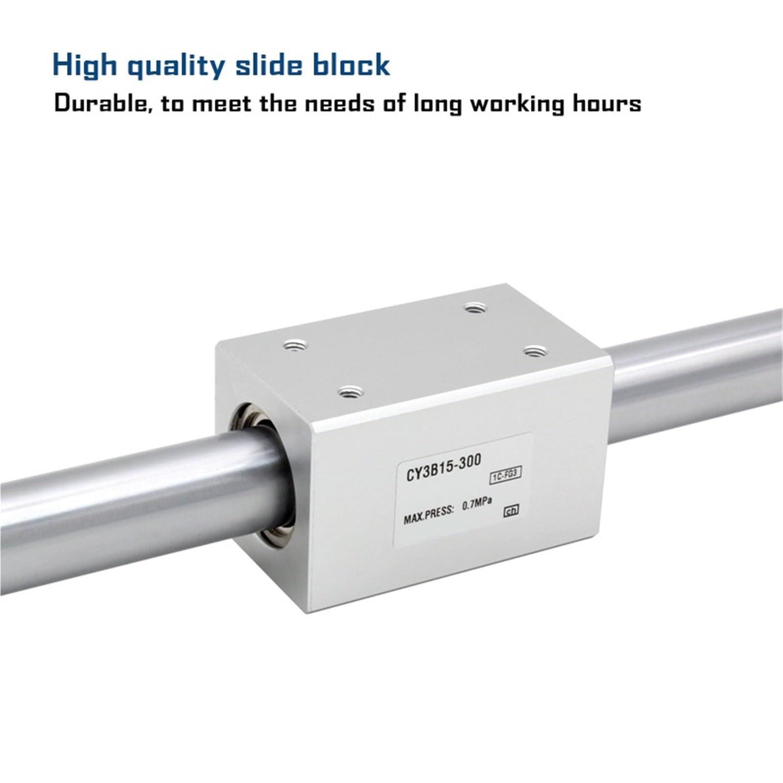 Cilindro neumático de aire de aleación de aluminio de alta presión con acoplamiento magnético serie CY3B32 CY3B32-100/500(CY3B32-700)