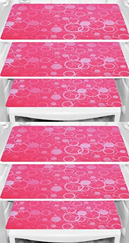 KANUSHI® Kühlschrankmatten, PVC, 6 Stück Cover