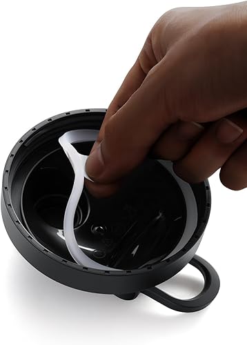 Miniatura 4 de VOLTRX Botella mezcladora de proteínas, mezclador eléctrico recargable USB C para batidos de proteínas y batidos de reemplazo de comidas, sin BPA,