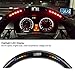 Universal Car Racing Steering Wheel, Race Digital HD Display, LED Shift Indicator Lights with OBD2 Module Kit